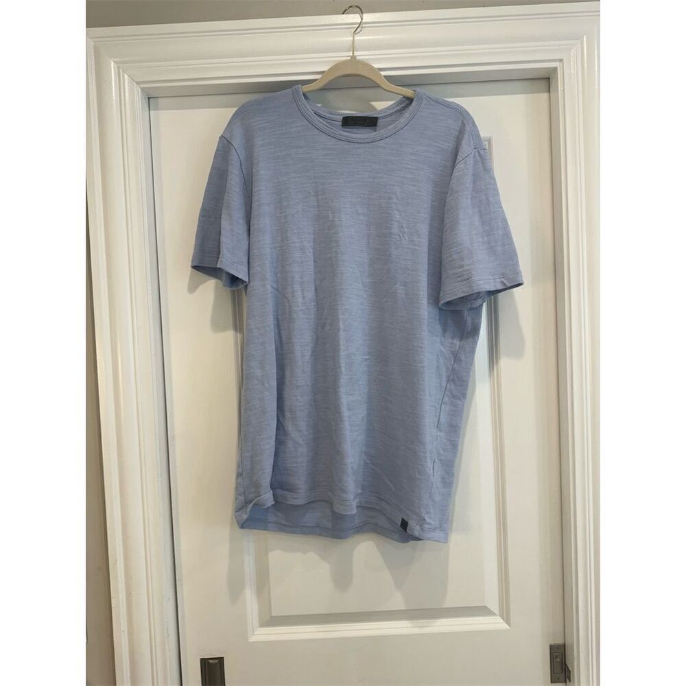 G/FORE Men's XL Blue Crew Neck Short Sleeve T-Shirt Solid Casual